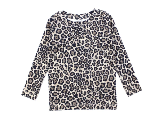 Name It oxford tan leopard top